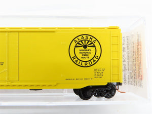 N Scale Micro-Trains 32100 ARR Alaska Railroad 50' Box Car 11728 RTR