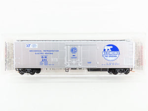 N Scale Micro-Trains 69160 GH Klondike 51' Rivet Side Mechanical Reefer 695 RTR