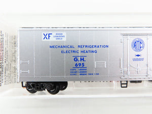 N Scale Micro-Trains 69160 GH Klondike 51' Rivet Side Mechanical Reefer 695 RTR