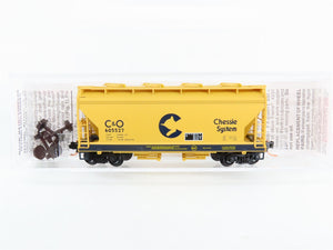 N Scale Micro-Trains 92160 C&O Chesapeake & Ohio Hopper 605527 RTR