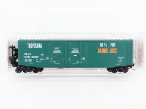 N Scale Micro-Trains 75040 USLX Tropicana 50' Double Plug Door Box Car 13087 RTR