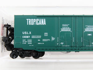 N Scale Micro-Trains 75040 USLX Tropicana 50' Double Plug Door Box Car 13087 RTR