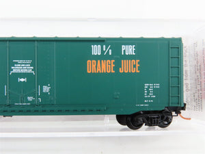 N Scale Micro-Trains 75040 USLX Tropicana 50' Double Plug Door Box Car 13087 RTR
