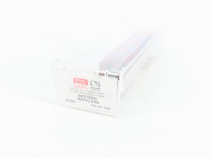 N Scale Micro-Trains 45160 WM Western Maryland 50' Fishbelly Flat Car 2645 RTR