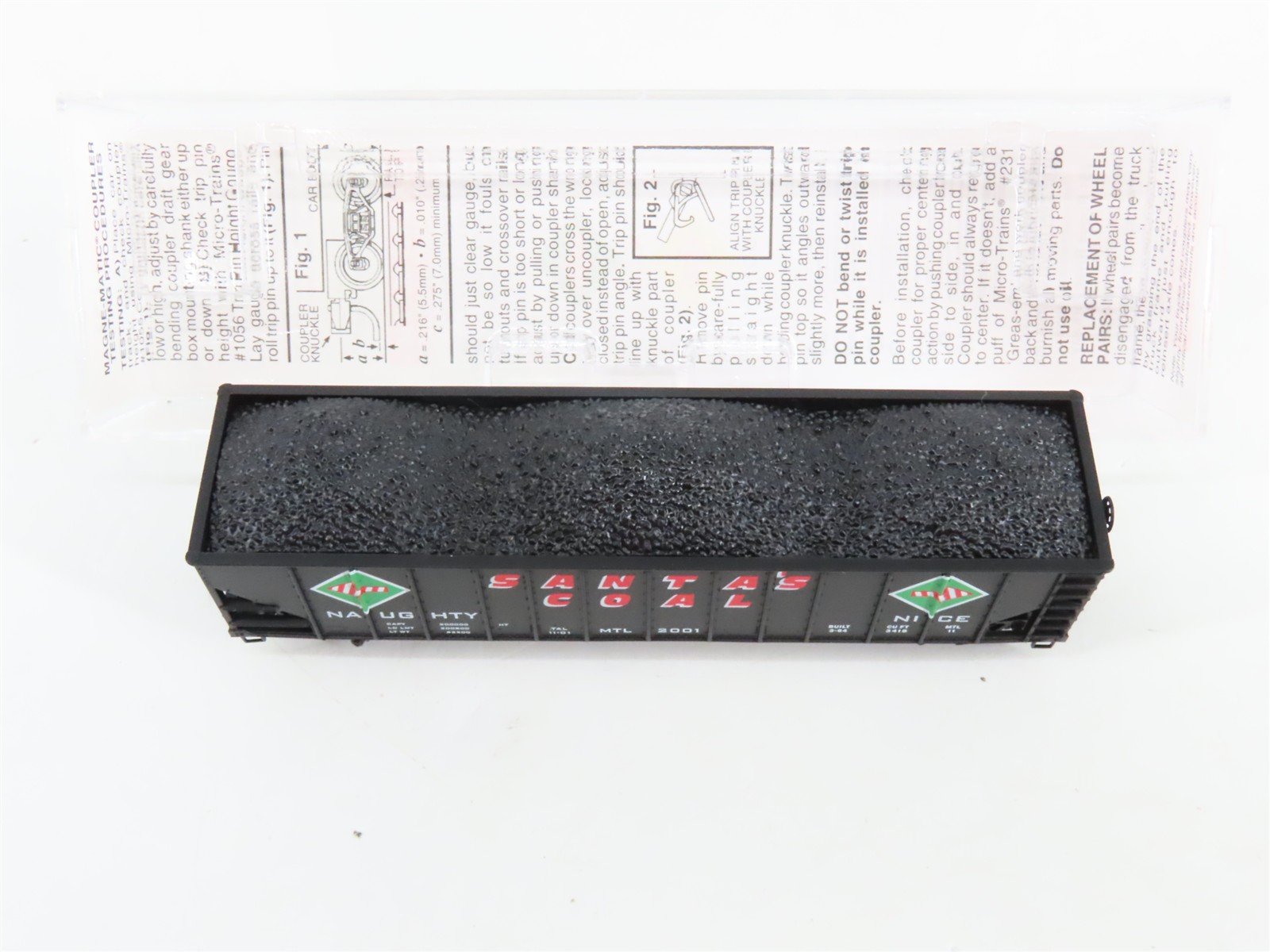 N Scale Micro-Trains 108070 MTL Micro-Trains Line 3-Bay Open Hopper 2001 RTR