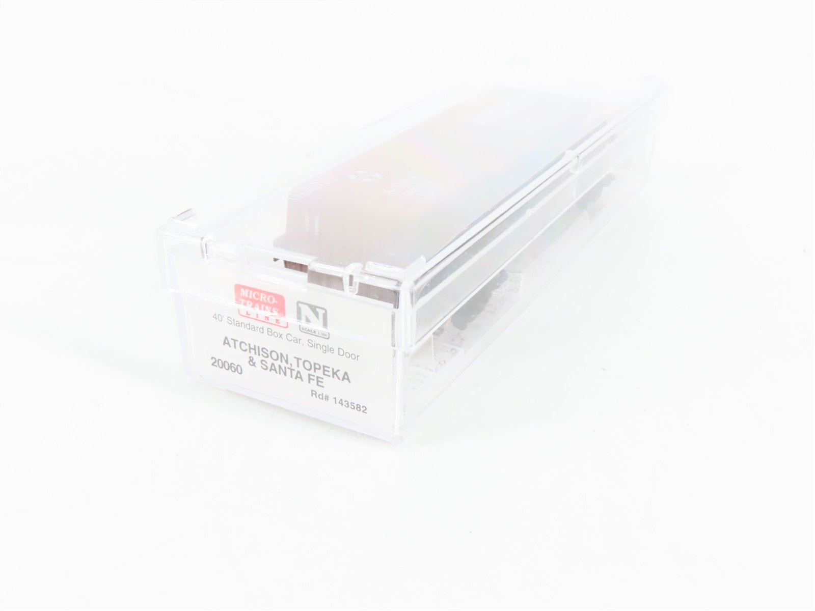 N Scale Micro-Trains 20060 ATSF Santa Fe 40' 40' Standard Box Car 143582 RTR