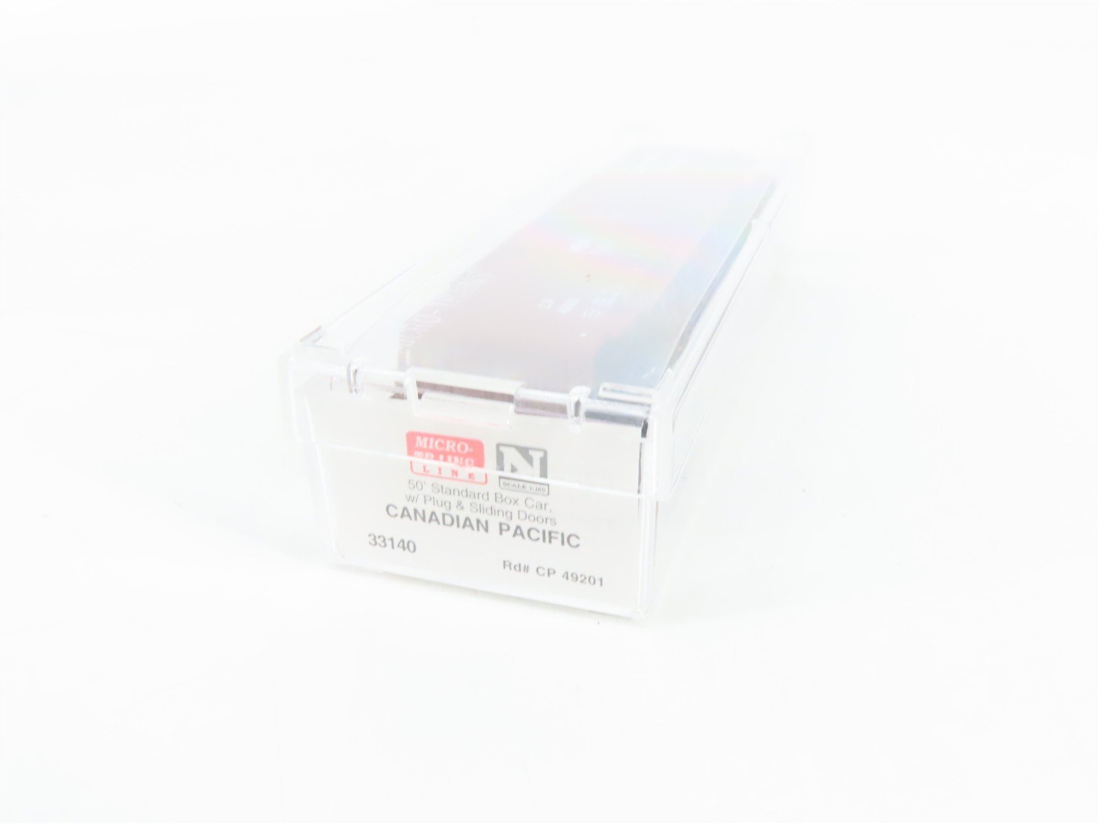 N Scale Micro-Trains 33140 CP Canadian Pacific 50' Standard Box Car 49201 RTR