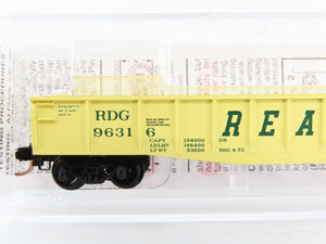 N Scale Micro-Trains 46370 Reading 50' Fishbelly Side Gondola w/ Drop Ends RTR