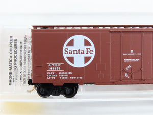 N Scale Micro-Trains 21110 ATSF Santa Fe 40' Plug Door Box Car 149953 RTR