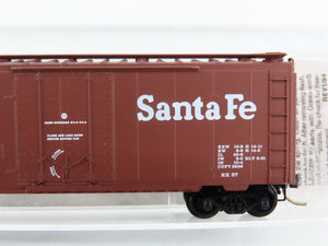 N Scale Micro-Trains 21110 ATSF Santa Fe 40' Plug Door Box Car 149953 RTR