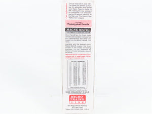N Scale Micro-Trains 21110 ATSF Santa Fe 40' Plug Door Box Car 149953 RTR