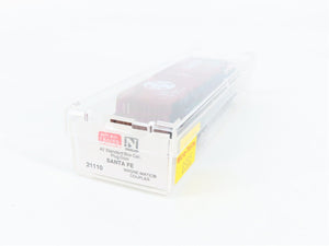 N Scale Micro-Trains 21110 ATSF Santa Fe 40' Plug Door Box Car 149953 RTR