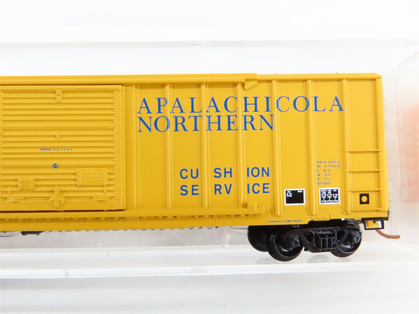 N Scale Micro-Trains 25580 AN Apalachicola Northern 50' Box Car 5589 RTR