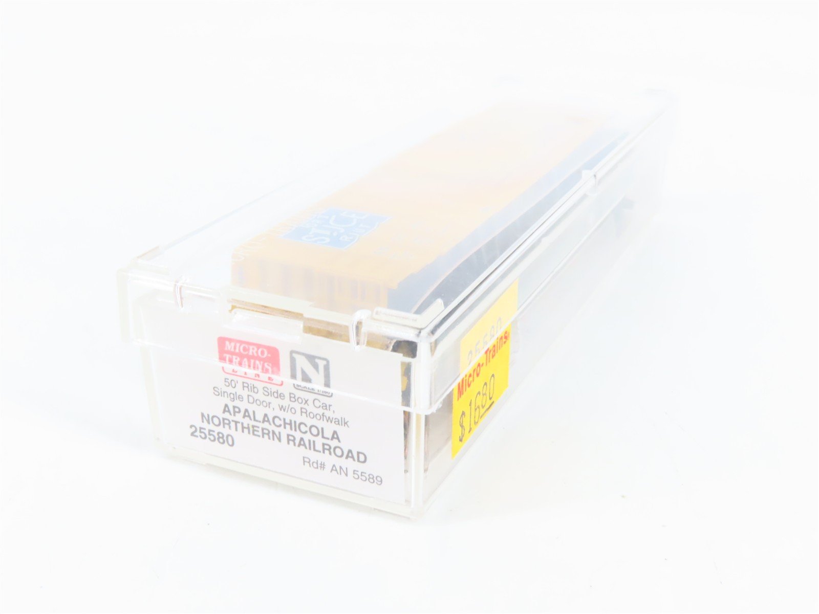 N Scale Micro-Trains 25580 AN Apalachicola Northern 50' Box Car 5589 RTR