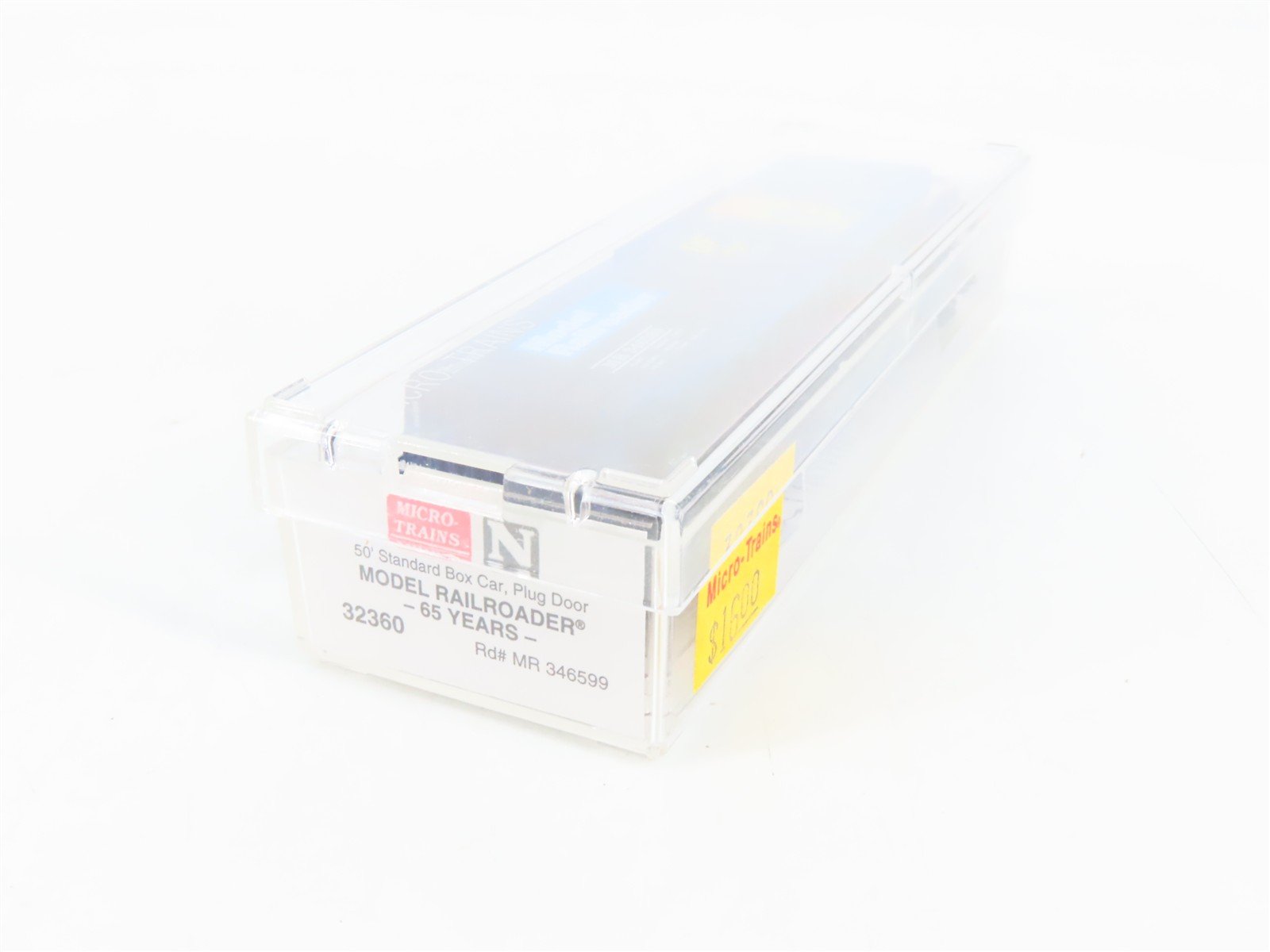 N Scale Micro-Trains 32360 MR Model Railroader 50' Plug Door Box Car 346599 RTR