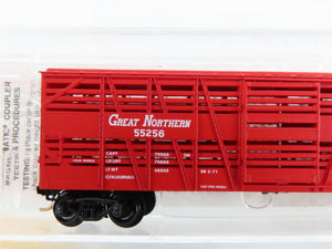 N Scale Micro-Trains 35020 GN Great Northern 40' Stock/Cattle Car 55256 RTR