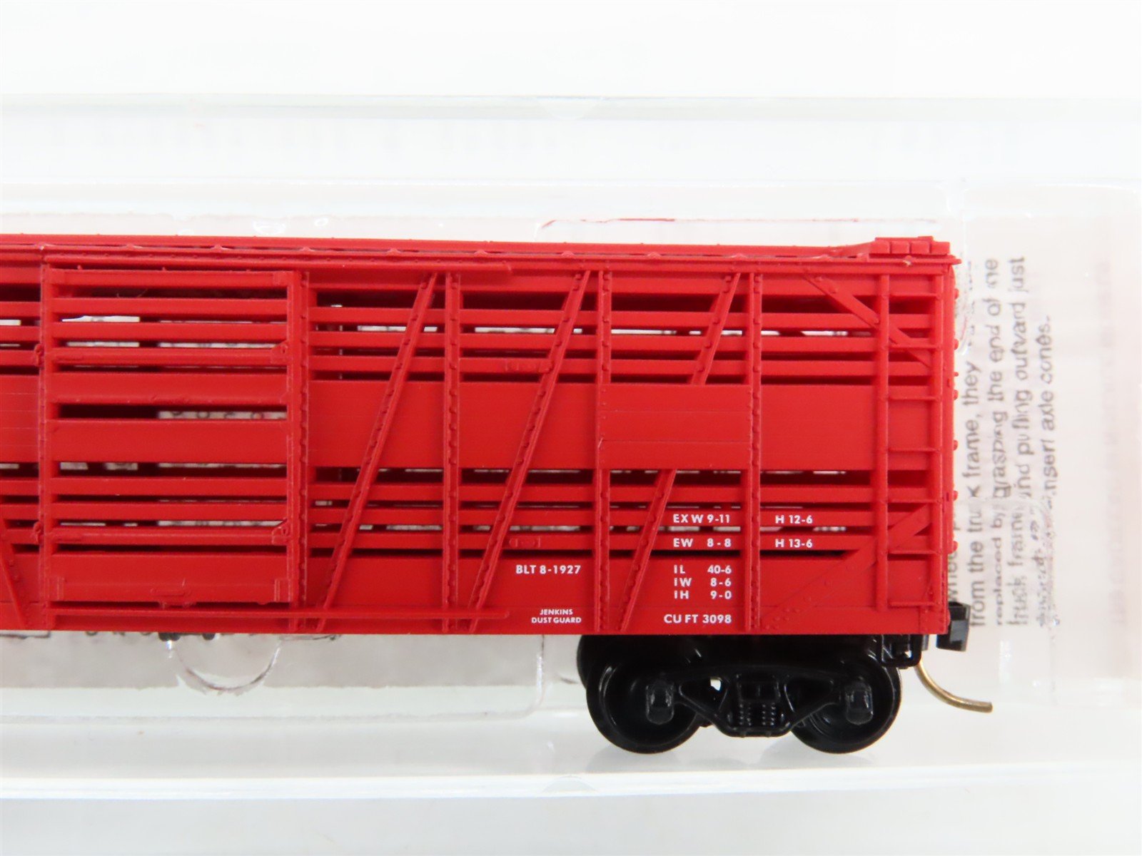 N Scale Micro-Trains 35020 GN Great Northern 40' Stock/Cattle Car 55256 RTR