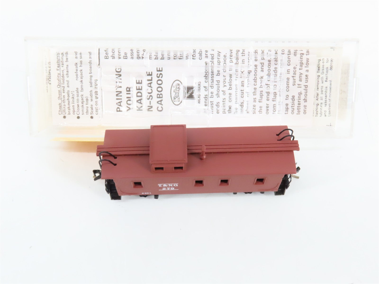 N Scale Micro-Trains 50210 Texas & New Orleans 34' Wood Sheathed Caboose RTR