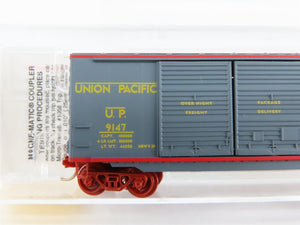 N Scale Micro-Trains 23230 UP Union Pacific 40' Double Door Box Car 9147 RTR