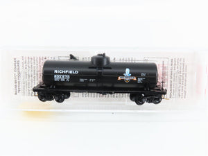 N Scale Micro-Trains 65430 Richfield Oil Company 39' Single Dome Tank Car RTR