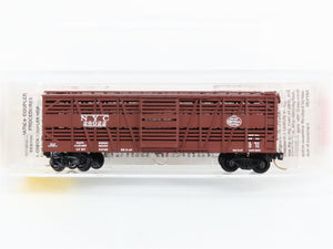 N Scale Micro-Trains 35040 NYC New York Central 40' Stock/Cattle Car 28022 RTR