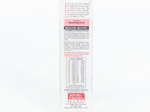 N Scale Micro-Trains 20226 GN Great Northern 40' Single Door Box Car 2533 RTR