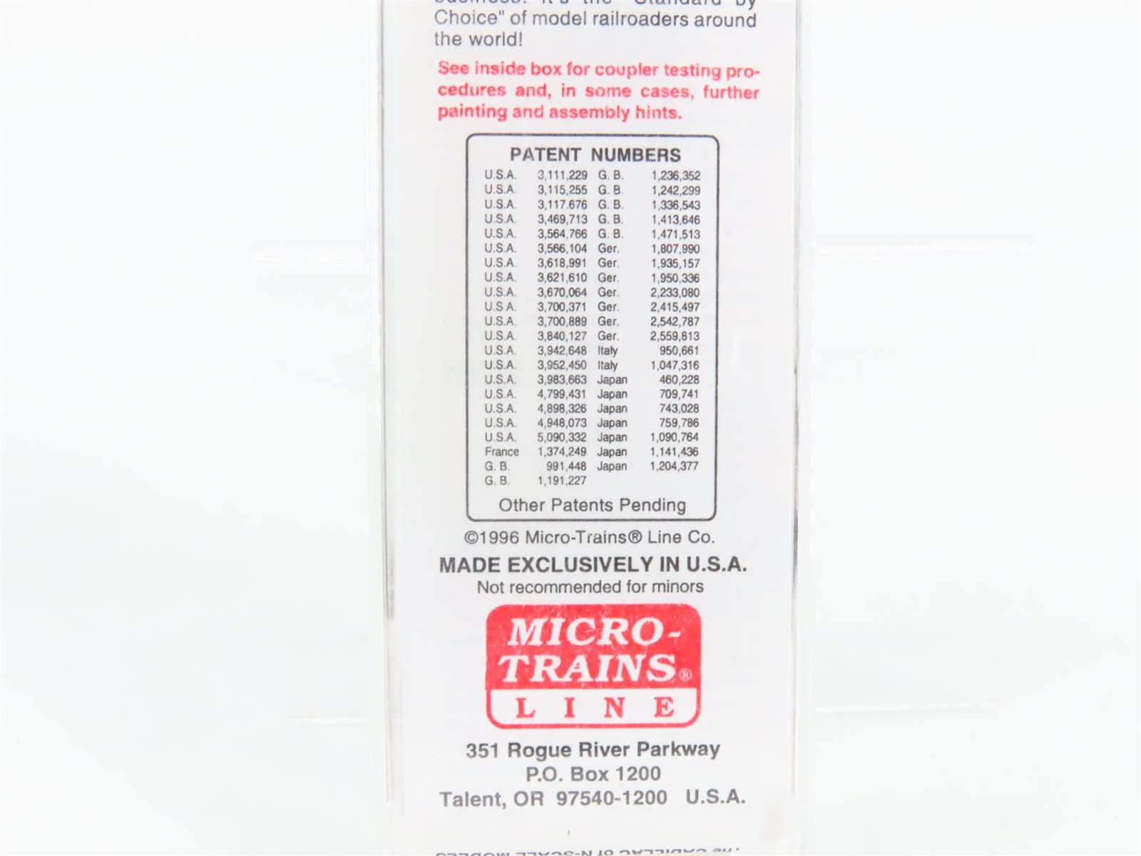 N Scale Micro-Trains 20226 GN Great Northern 40' Single Door Box Car 2533 RTR