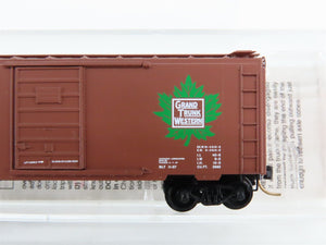 N Scale Micro-Trains 20010 GTW Grand Trunk Western 40' Single Door Box Car RTR
