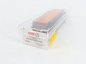 N Scale Micro-Trains 21240 WMRX Western Maryland 40' Plug Door Box Car 14 RTR