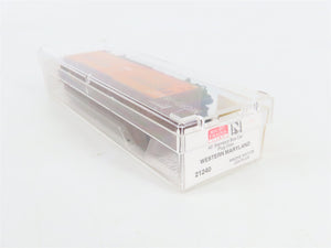 N Scale Micro-Trains 21240 WMRX Western Maryland 40' Plug Door Box Car 14 RTR