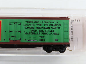 N Scale Micro-Trains 49440 TUX Tivoli Beer 40' Double-Sheathed Wood Reefer #5100