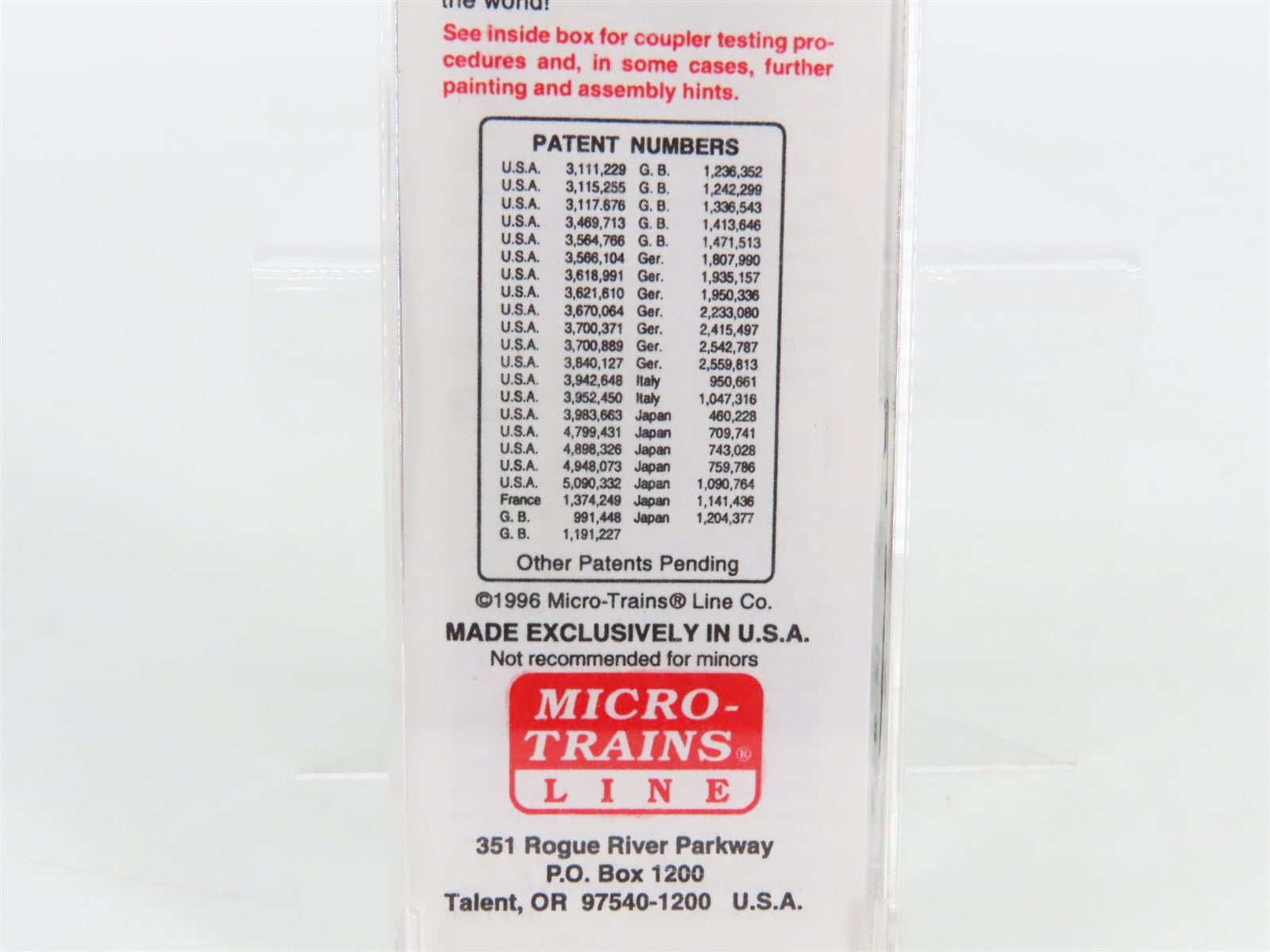 N Scale Micro-Trains 75040 USLX Tropicana 50' Double Plug Door Box Car 13085 RTR