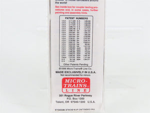 N Scale Micro-Trains 59510 PFE Pacific Fruit Express 40' Ice Reefer 925 RTR