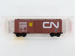 N Scale Micro-Trains 20550 CN Canadian National 40' Box Car 428650 RTR