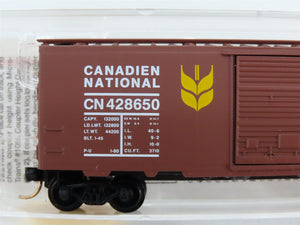 N Scale Micro-Trains 20550 CN Canadian National 40' Box Car 428650 RTR