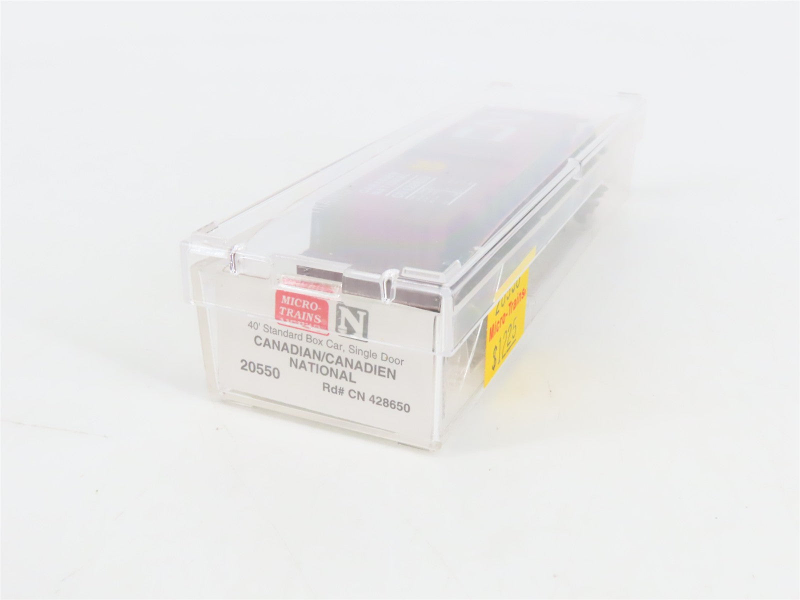 N Scale Micro-Trains 20550 CN Canadian National 40' Box Car 428650 RTR