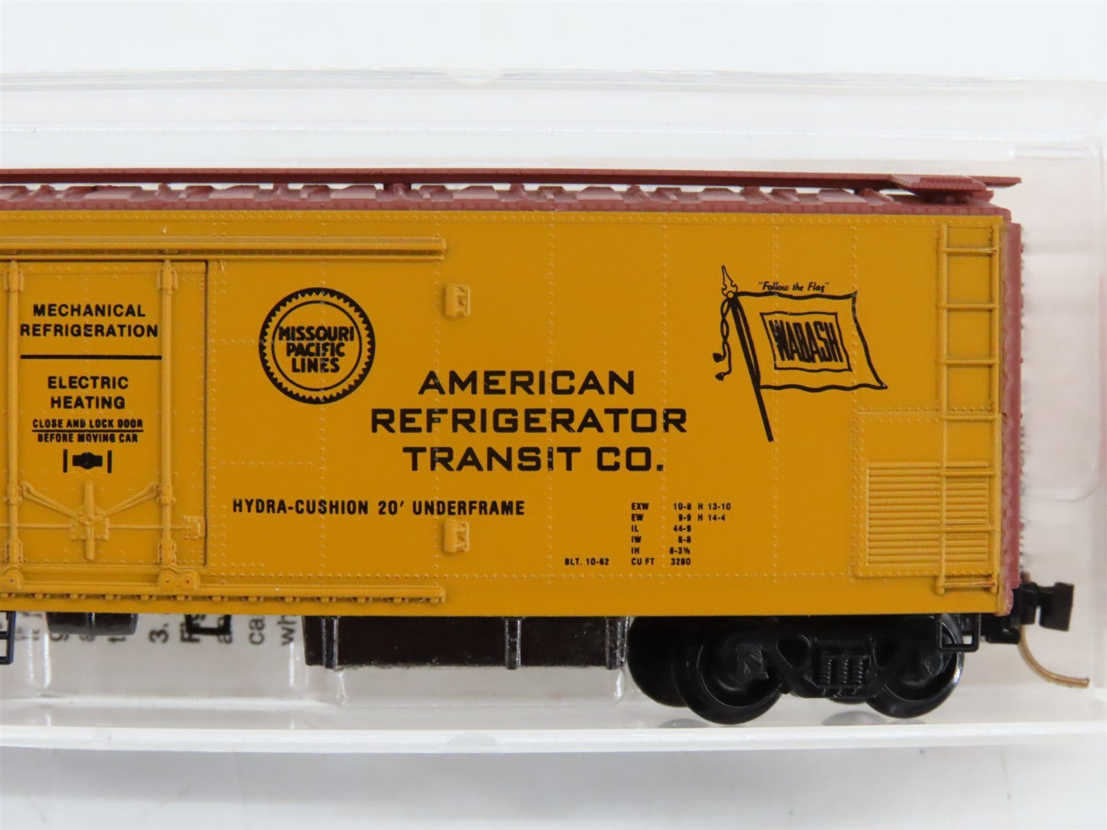 N Scale Micro-Trains 69050 RMDX American Refrigerator Transit 51' Reefer 353 RTR