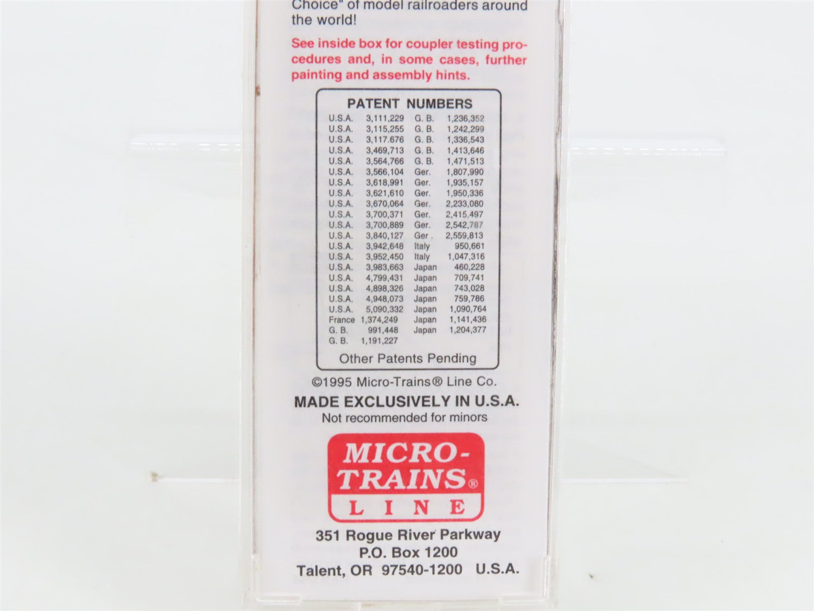 N Scale Micro-Trains 50100 UP Union Pacific 34' Wood Sheathed Caboose 3245 RTR