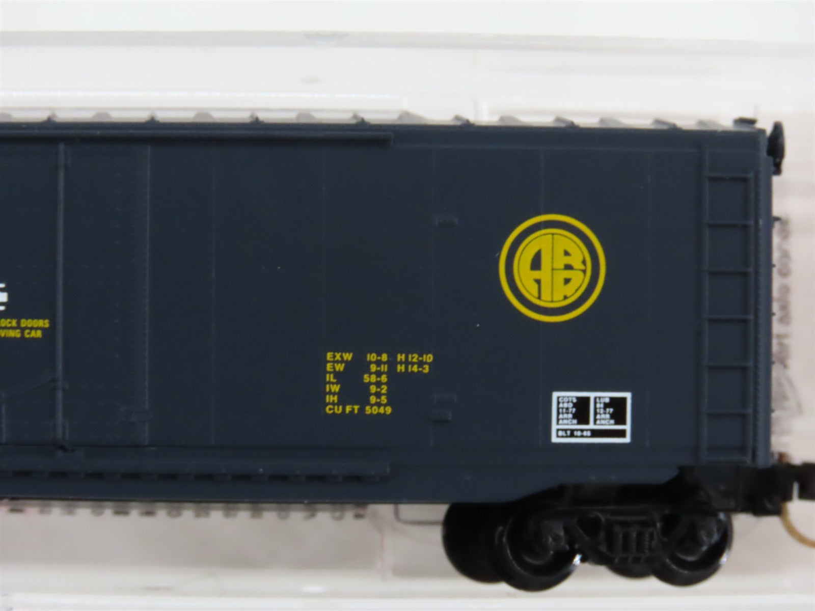 N Scale Micro-Trains MTL 75010 ARR Alaska Railroad 50' Box Car #10812