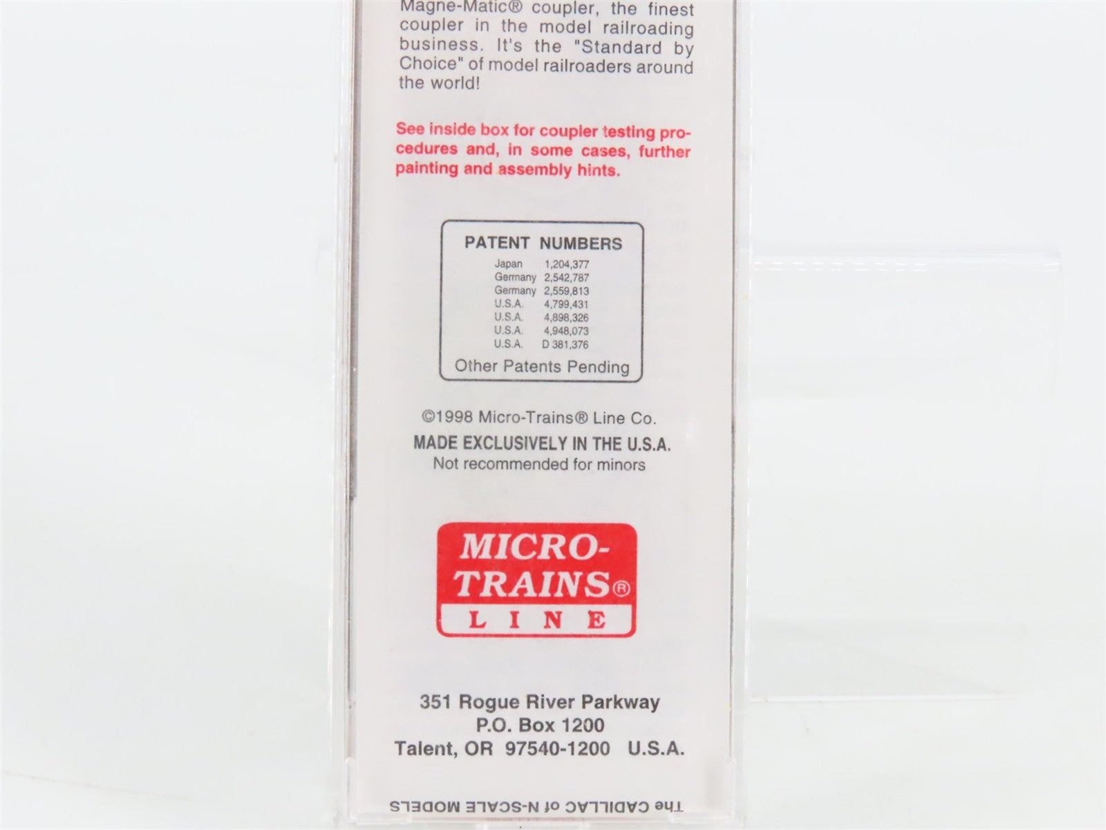N Scale Micro-Trains MTL 75010 ARR Alaska Railroad 50' Box Car #10812