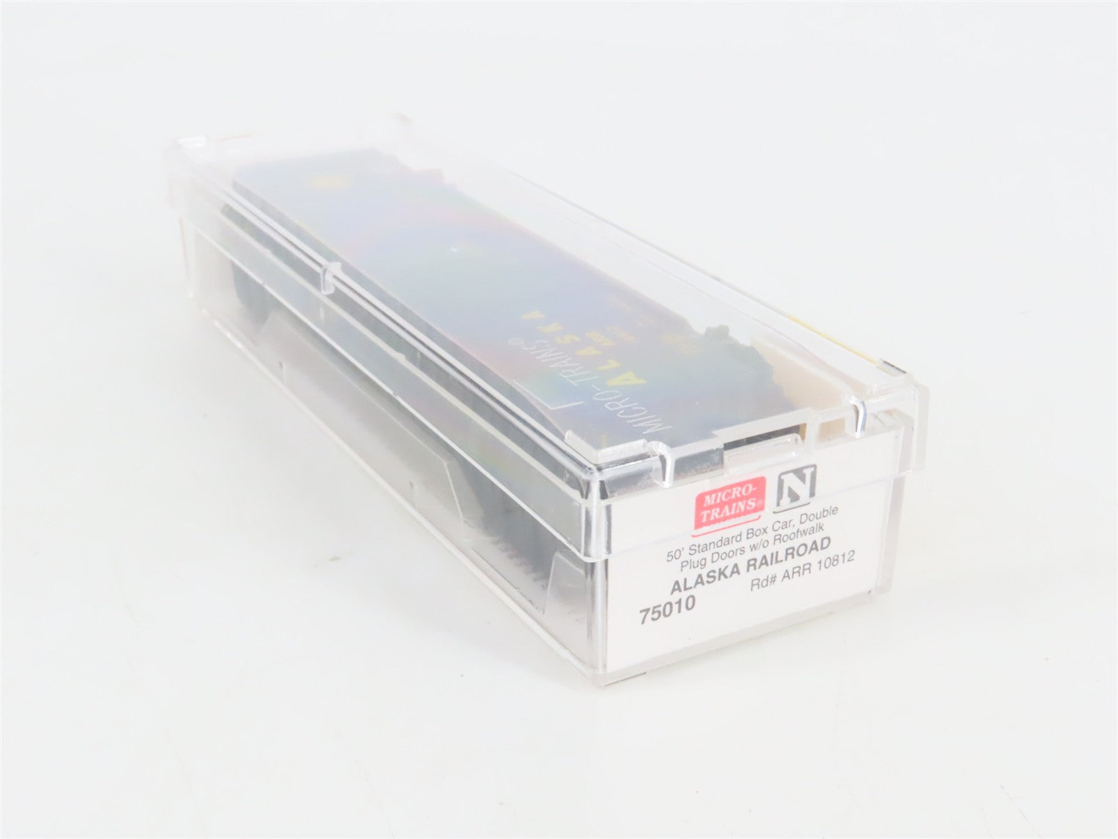 N Scale Micro-Trains MTL 75010 ARR Alaska Railroad 50' Box Car #10812