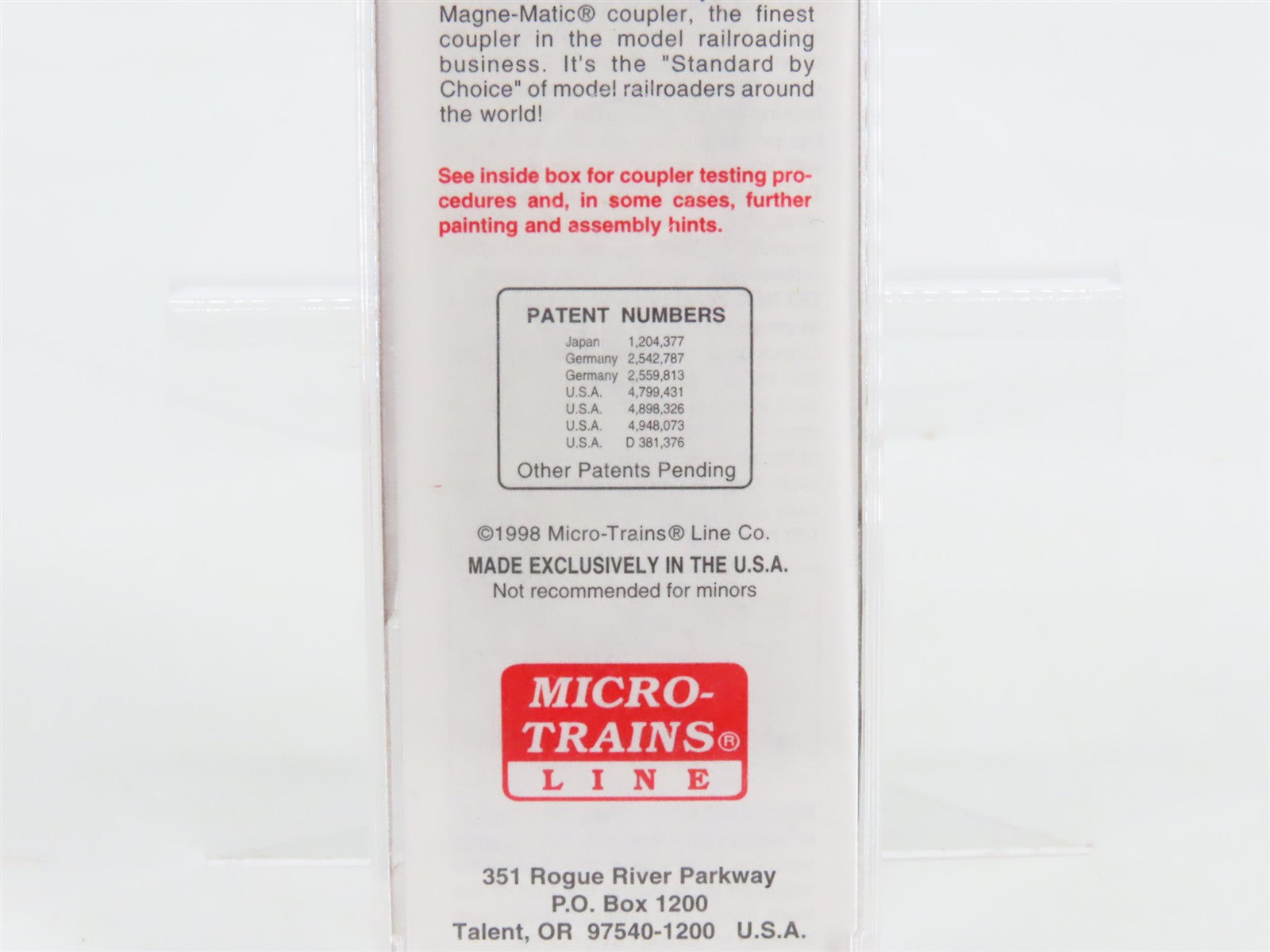 N Scale Micro-Trains 25380 BH Bath & Hammondsport 50' Rib Side Box Car 25105 RTR