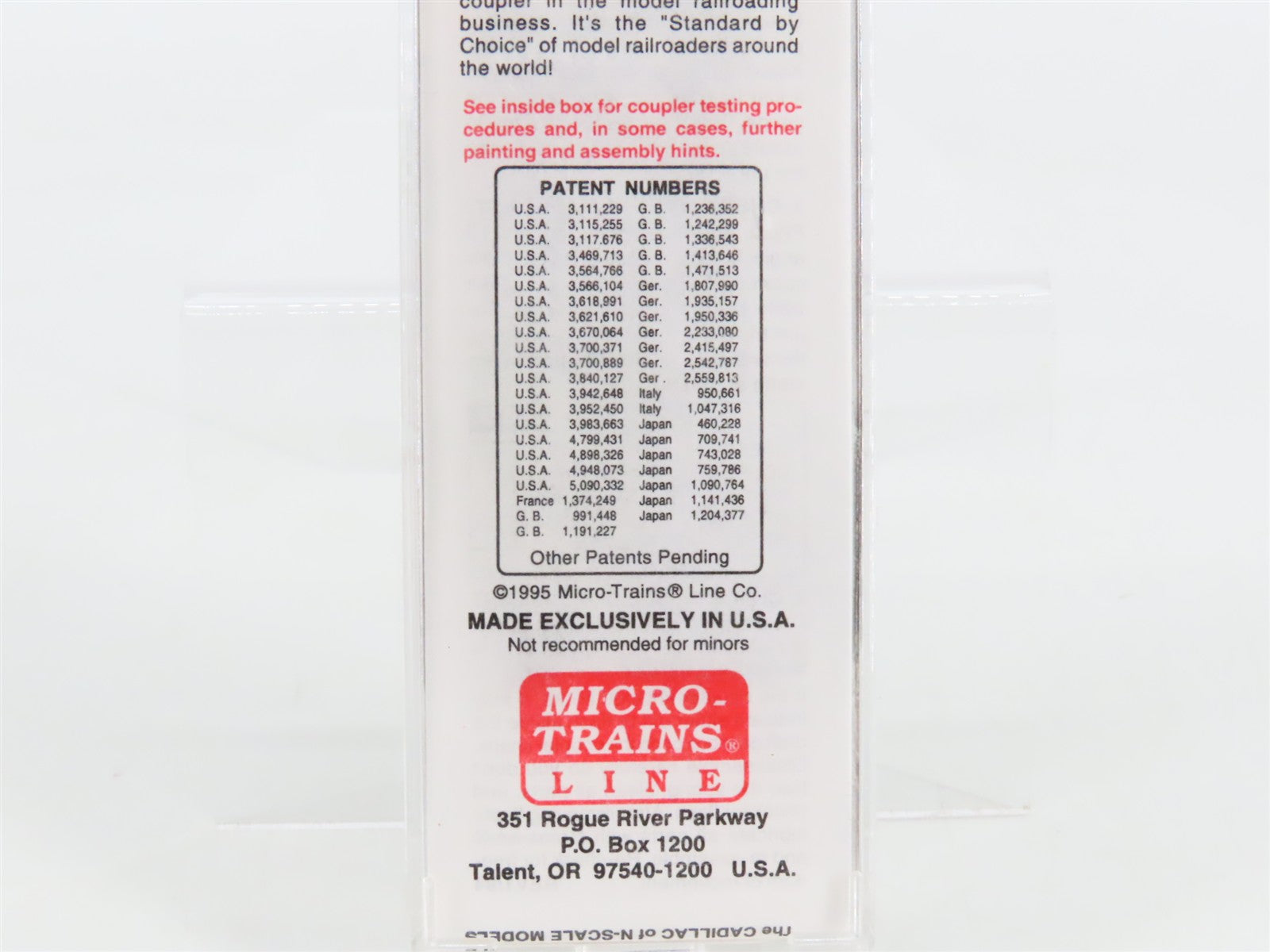 N Scale Micro-Trains 20090 SP Southern Pacific Overnight 40' Box Car 97940 RTR