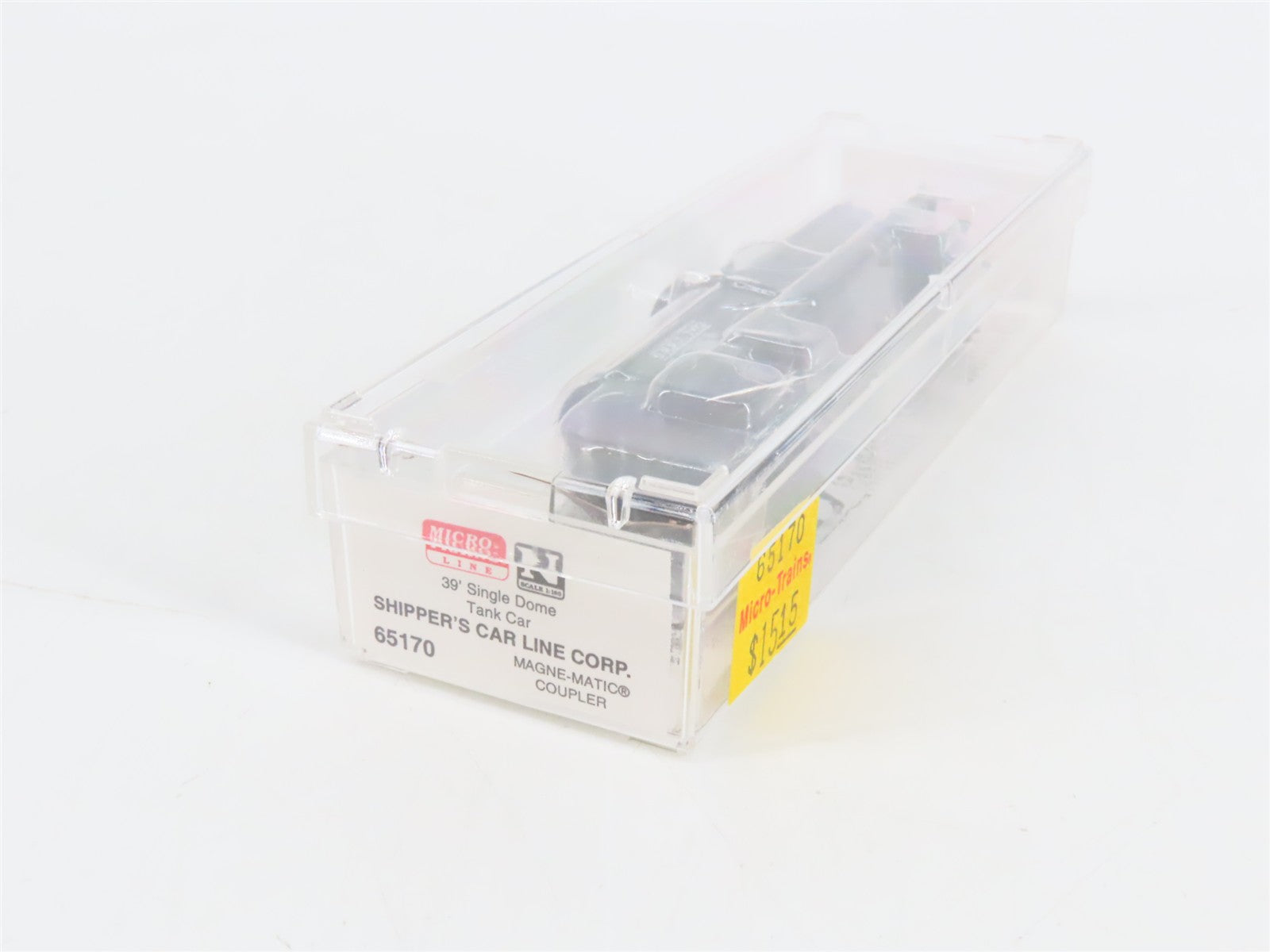 N Scale Micro-Trains 65170 SHPX Shipper's Car Line Corp. 39' Tank Car 7673 RTR