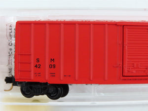 N Scale Micro-Trains 25540 SM St. Marys Railroad 50' Rib Side Box Car 4209 RTR