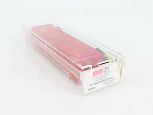 N Scale Micro-Trains 25540 SM St. Marys Railroad 50' Rib Side Box Car 4209 RTR