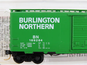 N Scale Micro-Trains 20306 BN Burlington Northern 40' Box Car 189284 RTR