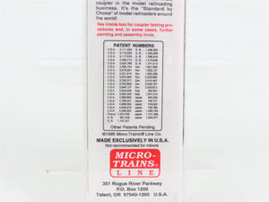 N Scale Micro-Trains 20306 BN Burlington Northern 40' Box Car 189284 RTR