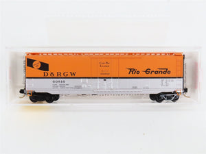 N Scale Micro-Trains 32220 D&RGW Rio Grande 50' Plug Door Box Car #60810