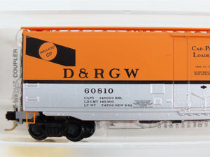 N Scale Micro-Trains 32220 D&RGW Rio Grande 50' Plug Door Box Car #60810